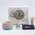 Premium 8-piece Matcha Set: Ceramic Chawan, whisky gift box, Matcha tools – for tea lovers