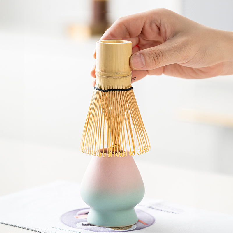 Premium 8-piece Matcha Set: Ceramic Chawan, whisky gift box, Matcha tools – for tea lovers